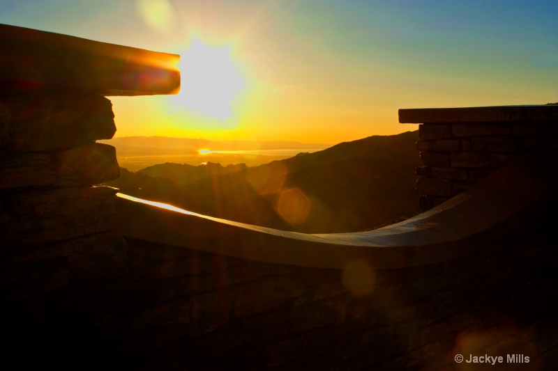 Sunrise over the Salton Sea