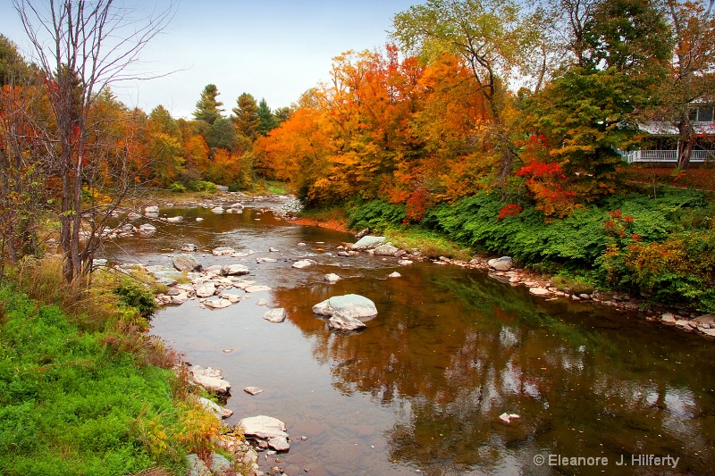 Mad River in Warren, Vermont - ID: 11012063 © Eleanore J. Hilferty