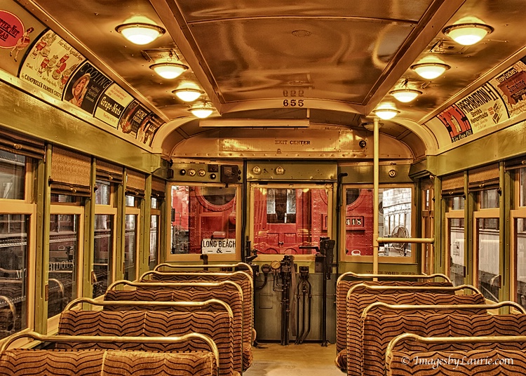 Inside an Old Train