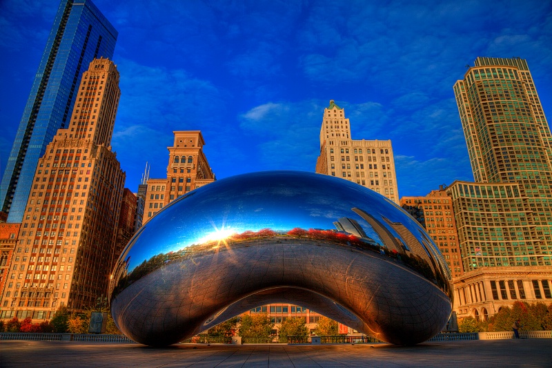 The Bean in Fall