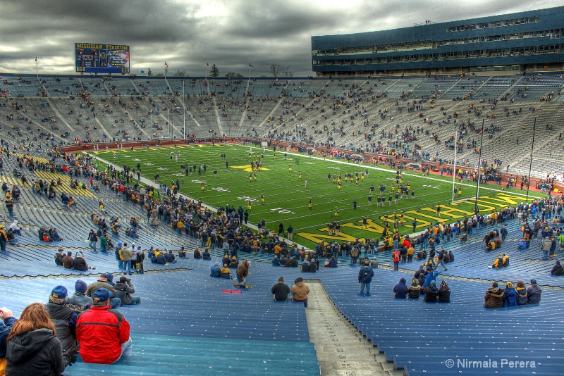 Big game at the Big house