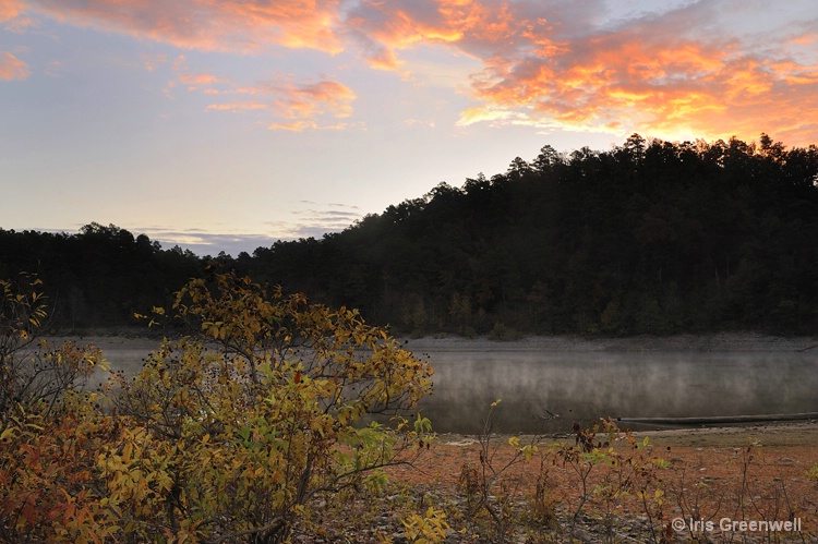 Sunrise in the Lake Little Bear