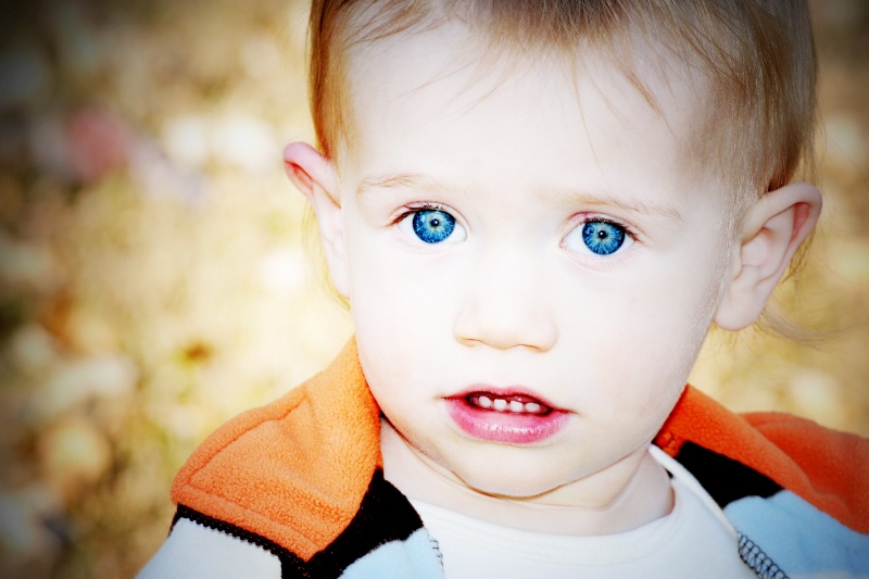 blue-eyed boy