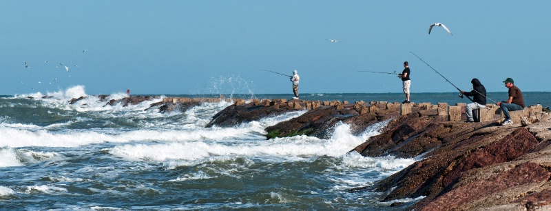 Fishing the Jetty 