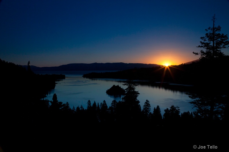 Tahoe Sunrise at Emerald Bay