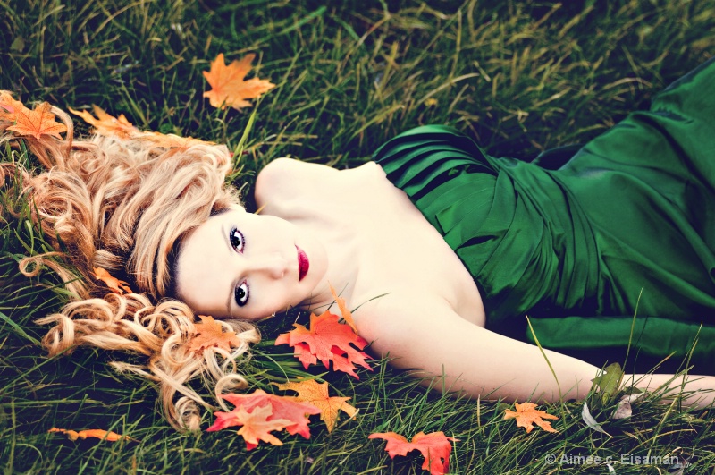Laying in the Leaves