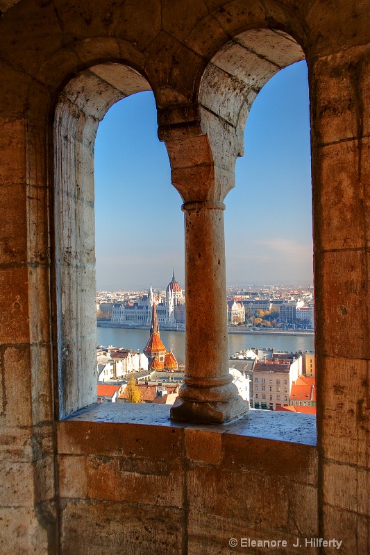 View of Danube from Fisherman's Bastion - ID: 11137849 © Eleanore J. Hilferty