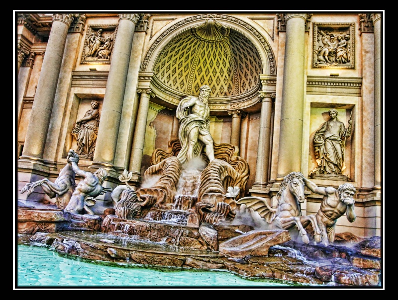 ~ Roman Fountain in Vegas ~ - ID: 11144721 © Trudy L. Smuin