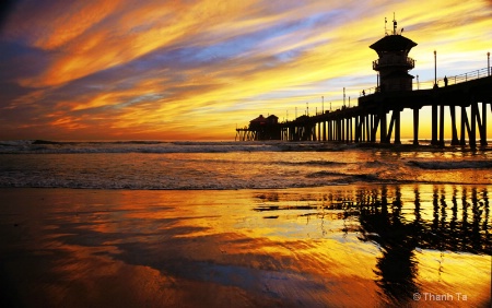 Sunset, Huntington Beach