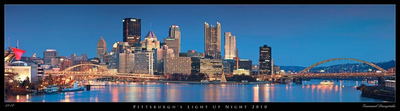 Pittsburgh's Light Up Night 2010