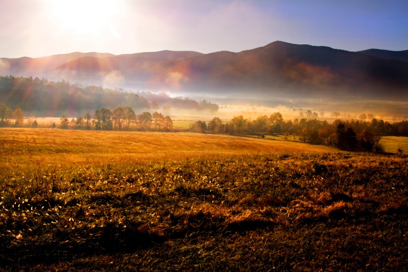 Sunrise Over Cades Cove