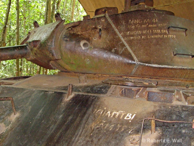 M 41 tank at Cu Chi tunnels