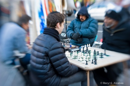 Playing Chess at Union Square