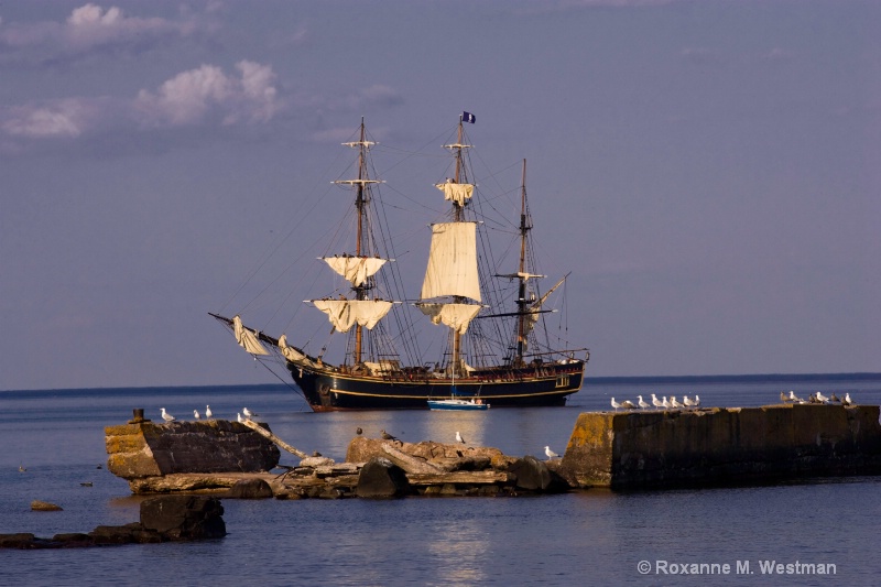 Rolling up the sails - ID: 11215080 © Roxanne M. Westman