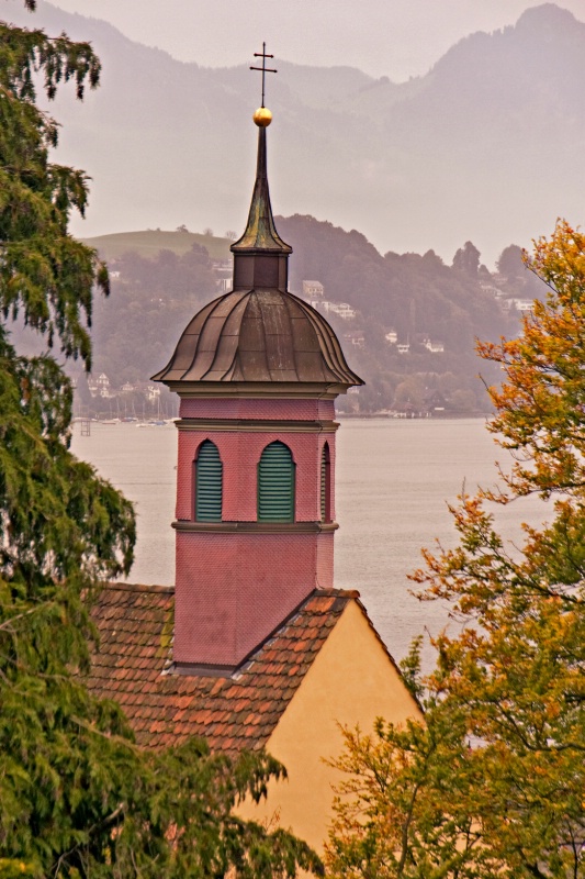 Steeple in Lucerne