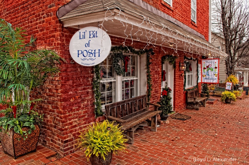 " POSH" is a new shop in Occoquan.