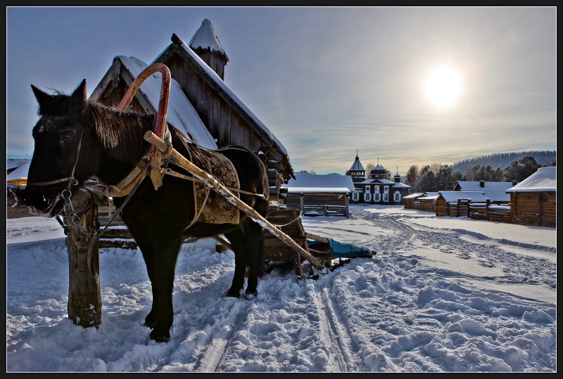 Winter in Siberia