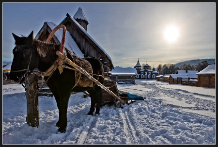 Winter in Siberia