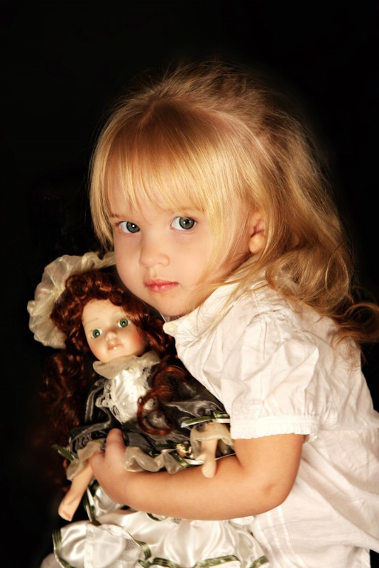 Miss porcelain doll