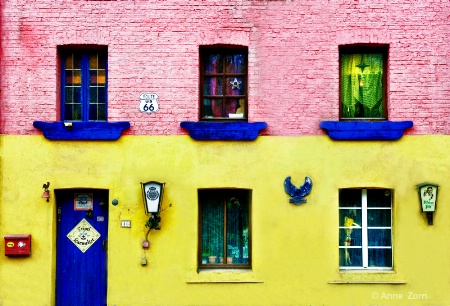 Colorful facade