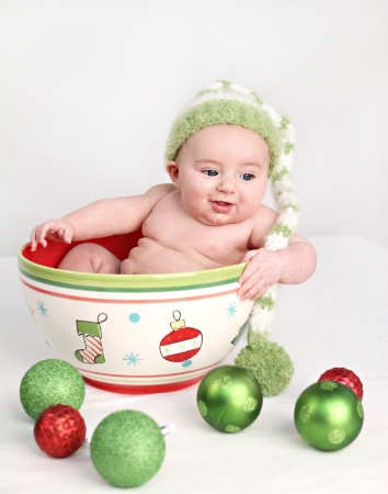 Baby in a bowl