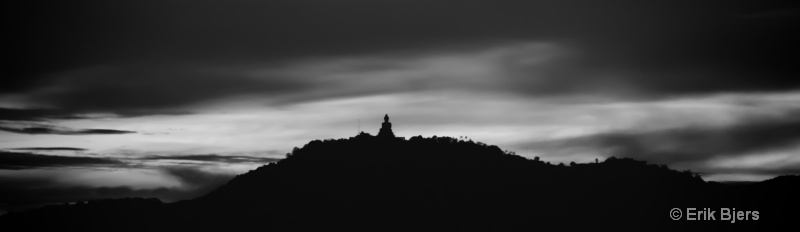 buddha on the hill