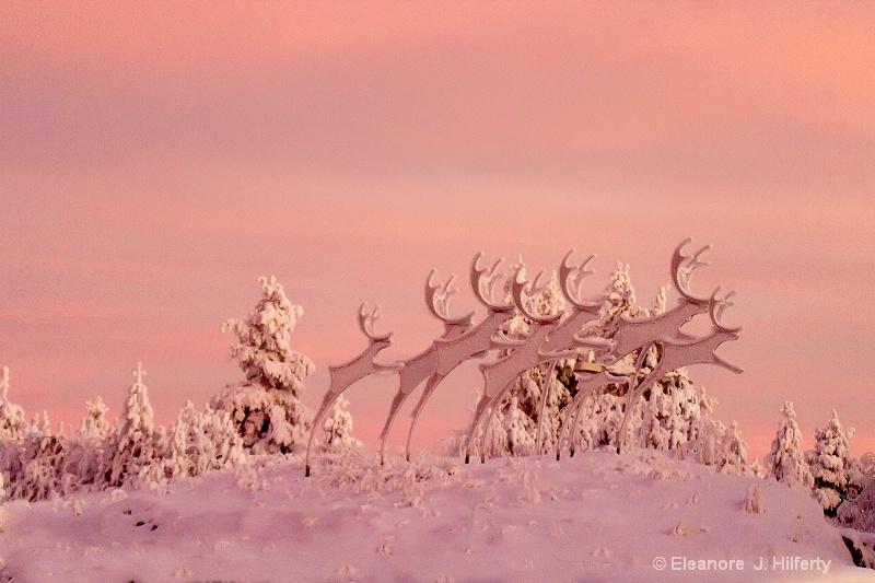 Rovaniemi Airport, Lapland, Finland