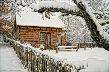 White Christmas in Old Salem