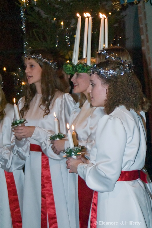 Santa Lucia Ceremony 4  - ID: 11290235 © Eleanore J. Hilferty