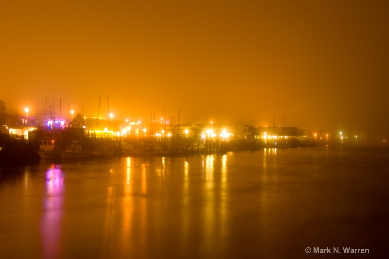 Morro Bay at Night