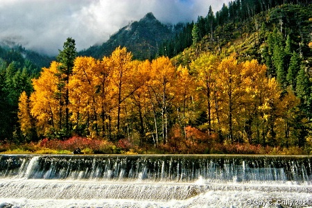 Tumwater Canyon in the Fall