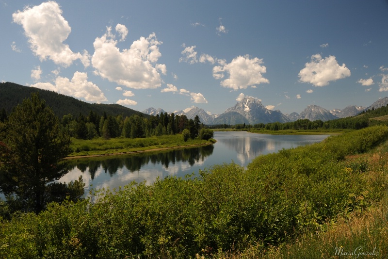 The Grand Tetons Reflections