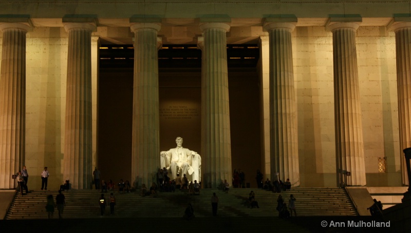 Lincoln at Night