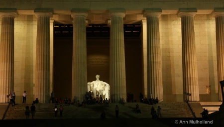 Lincoln at Night