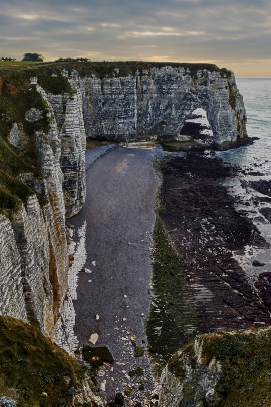 Cliffs at Étretat, Normandie