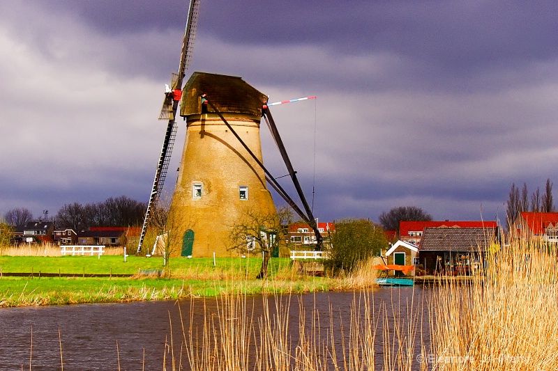 Holland Windmill - ID: 11319162 © Eleanore J. Hilferty