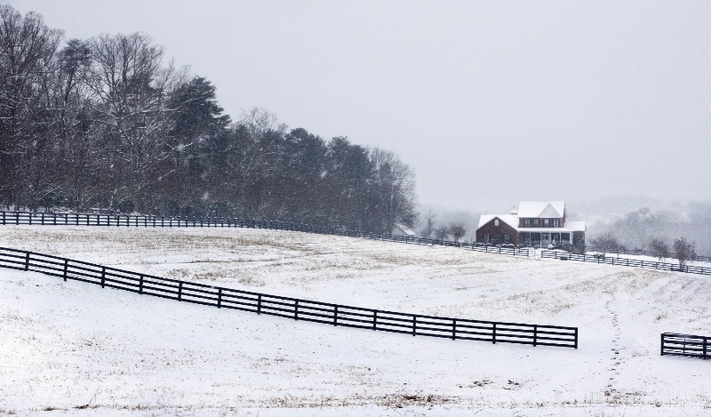 Winter on Rising Hope Farm