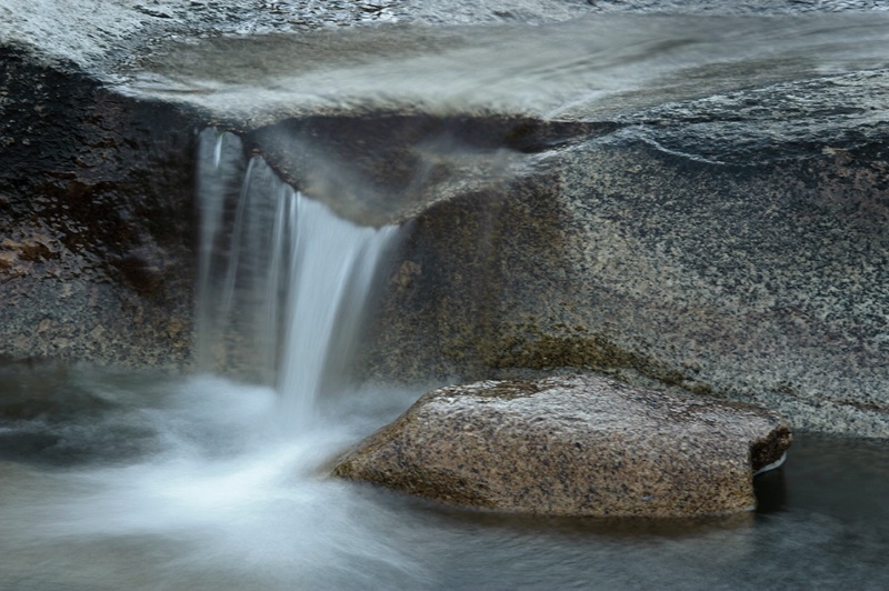 Granite Flow In Yosemite 