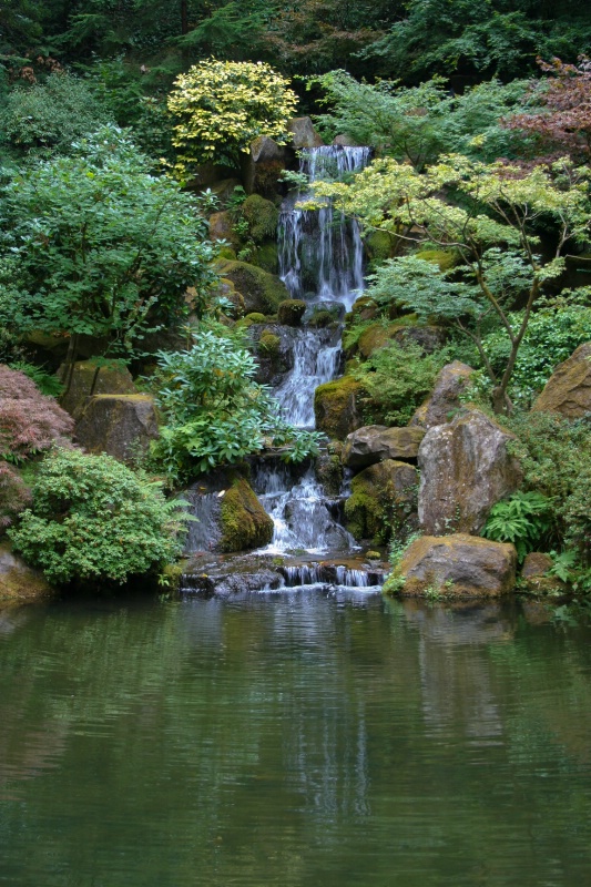 Serenity-Japanese Gardens, Portland, Oregon