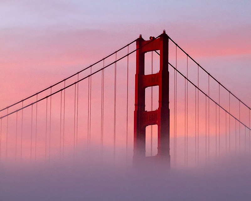 San Francisco Twilight Colors