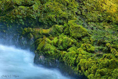 Below the Waterfall