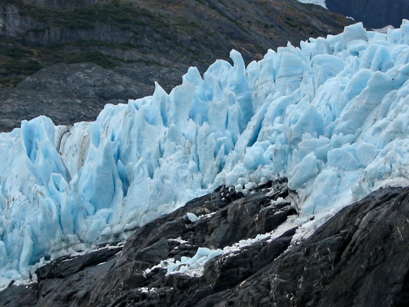 Portage Glacier detail II