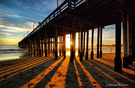 The Ventura Pier at Sunset