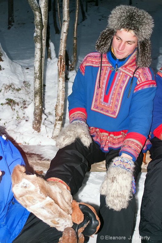 Sami herdsman - ID: 11361128 © Eleanore J. Hilferty