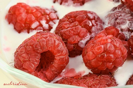 Raspberries and Cream