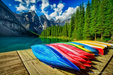 Birthday Morning at Lake Moraine