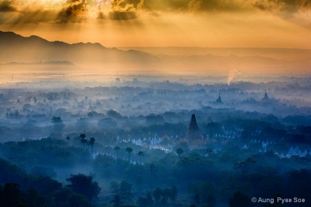 Sunrise of Mandalay City !!!