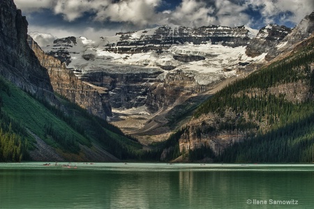 Glacier at Lake Louise