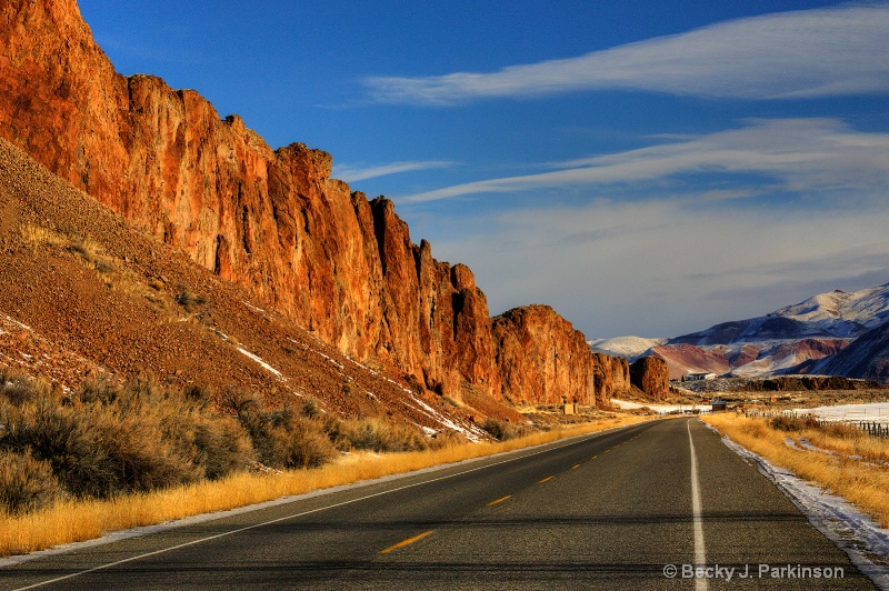 Road to Challis