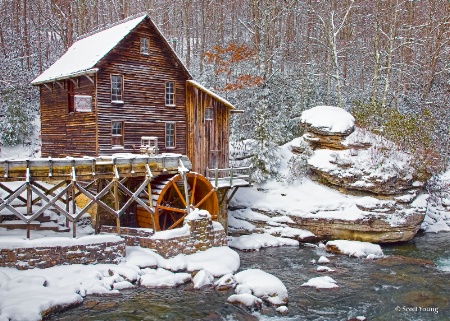 Glade Creek Grist Mill; Danese, W.Va.